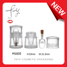 Transparent Cosmetic Containers With Brush Shadow Box Wholesale